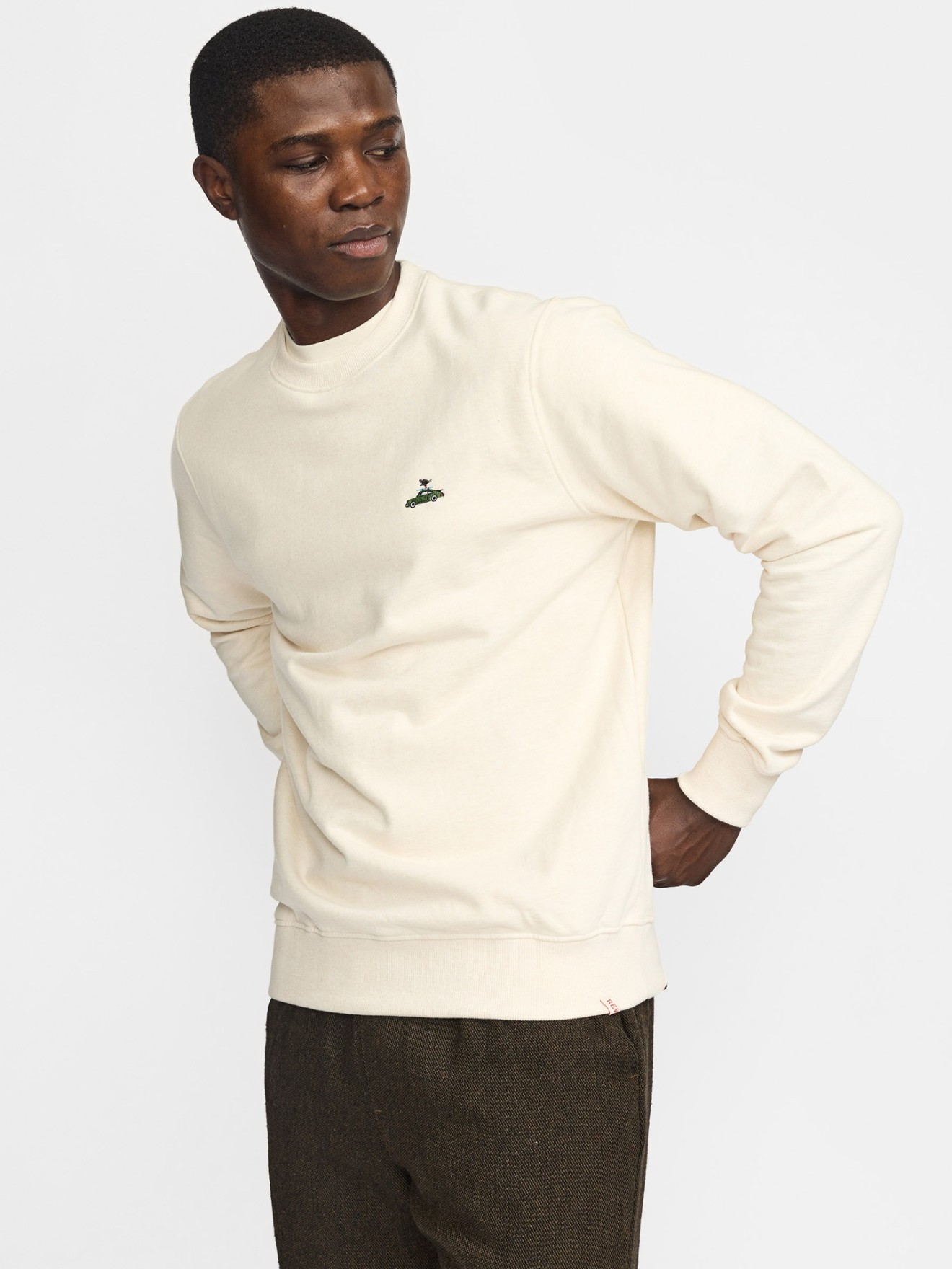 Sweatshirt Regular Fit com Gola Redonda