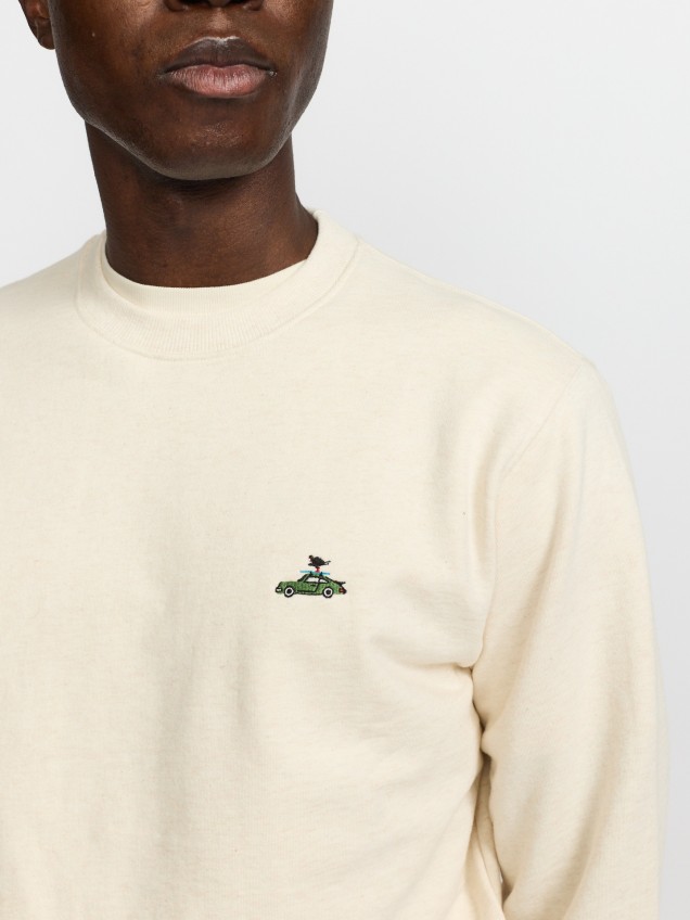 Sweatshirt Regular Fit com Gola Redonda