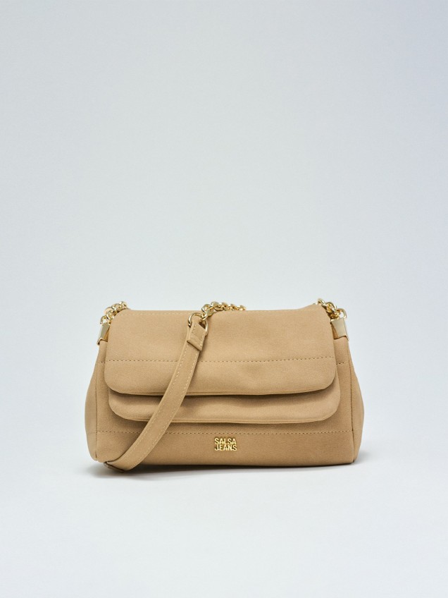 Mala com Efeito Suede