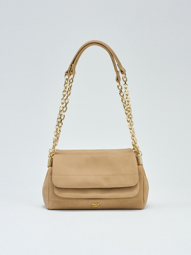 Mala com Efeito Suede