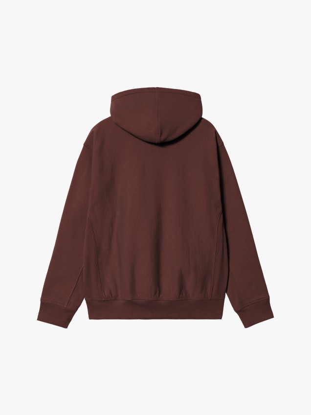 Sweatshirt com Capuz American Script