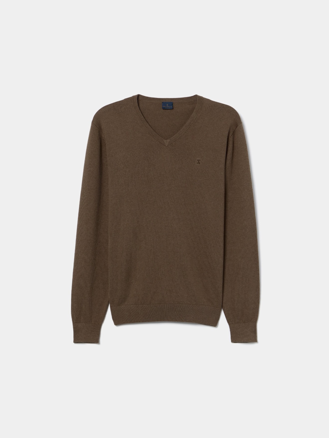 Camisola de Malha com Decote em V