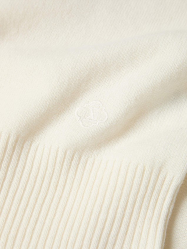Camisola de Lã com Decote em V