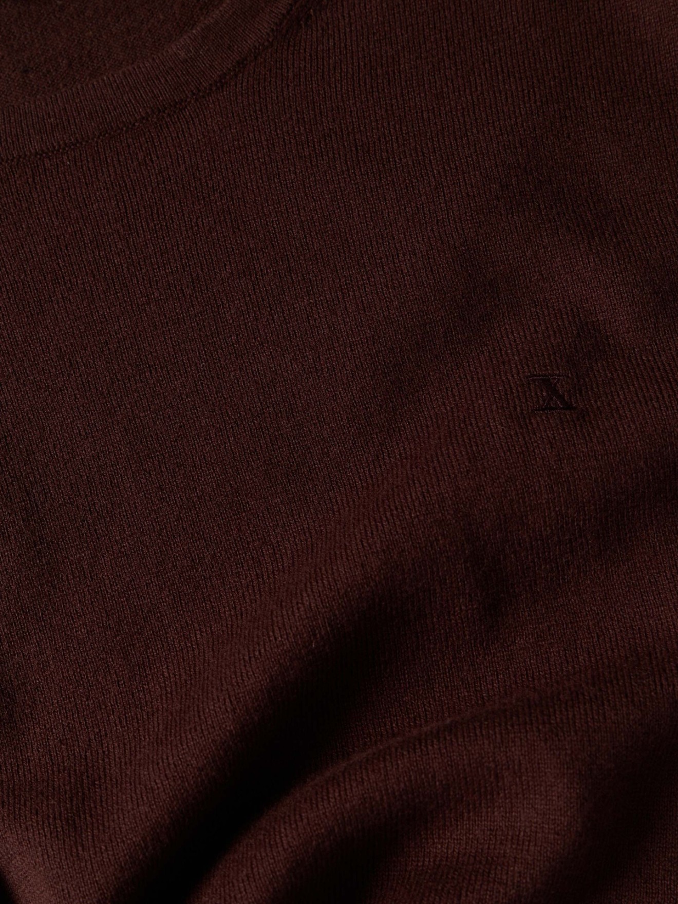 Camisola de Malha com Gola Redonda