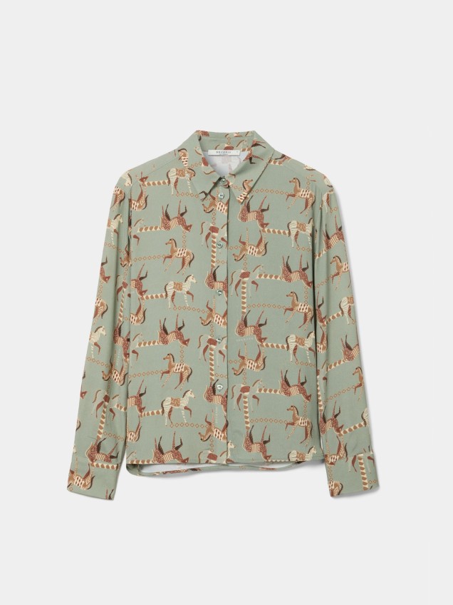 Camisa com Estampado