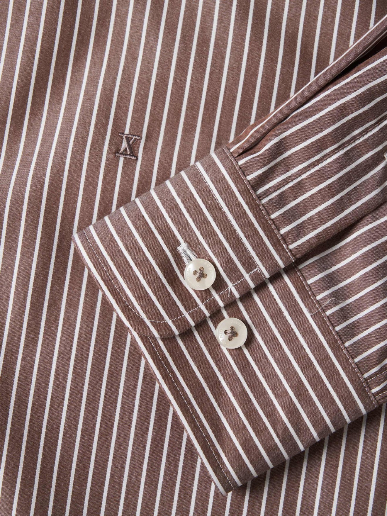 Camisa às Riscas Regular Fit