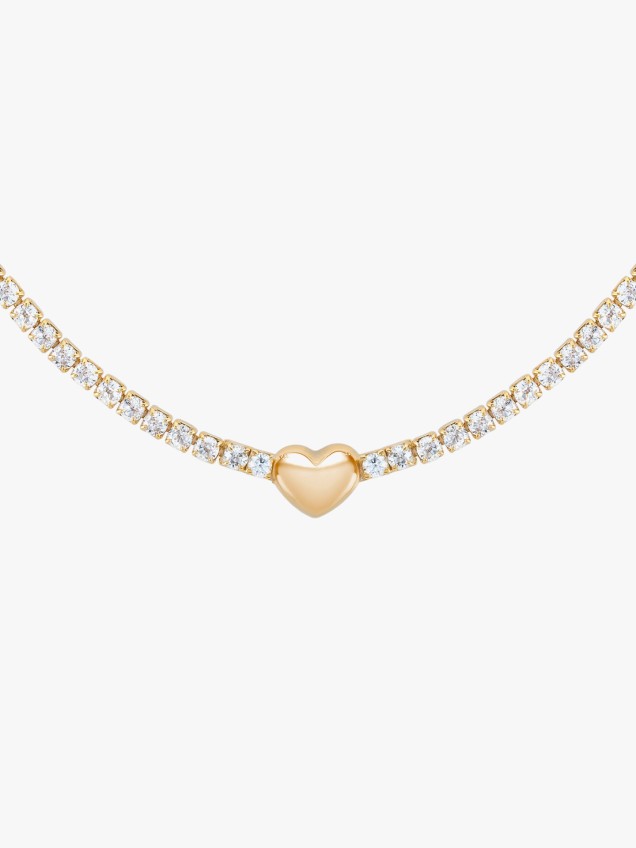 Colar Tennis Heart