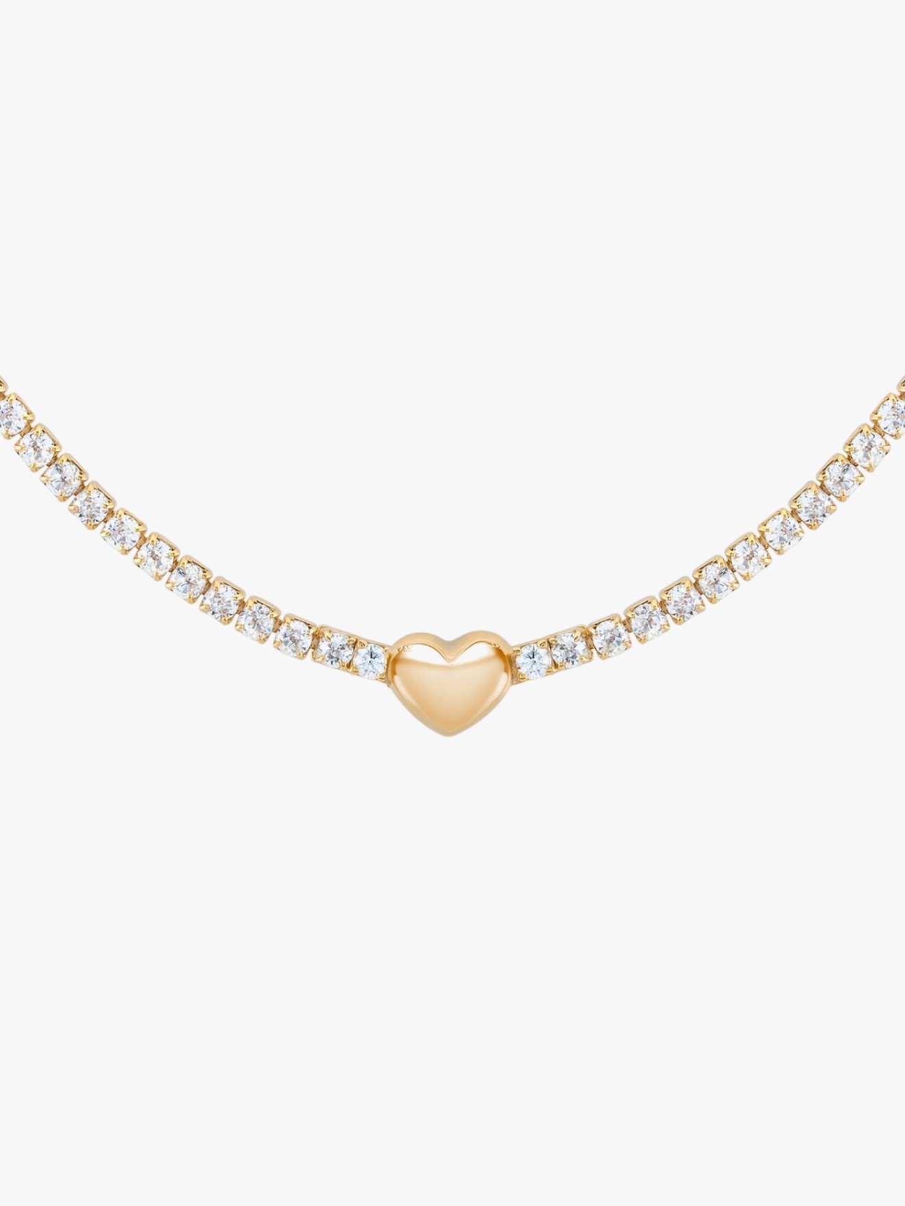 Colar Tennis Heart