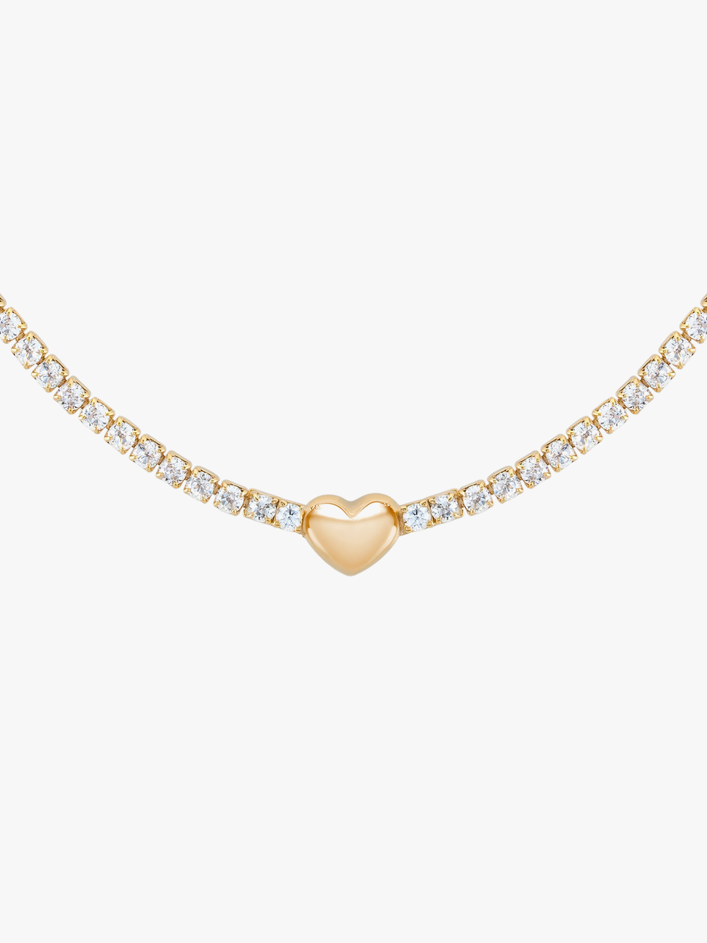 Colar Tennis Heart