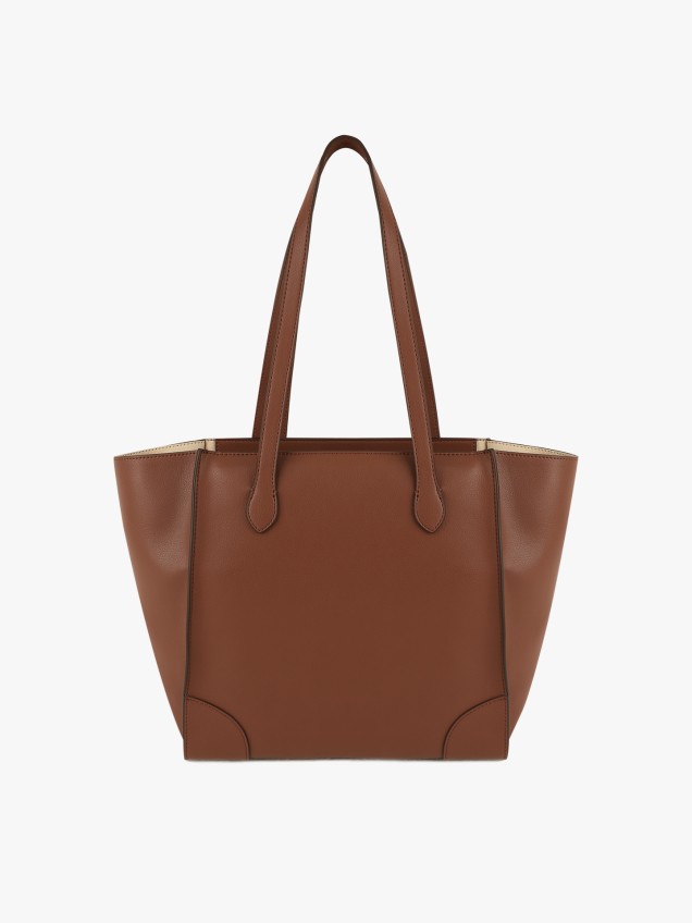 Mala Shopper em Pele