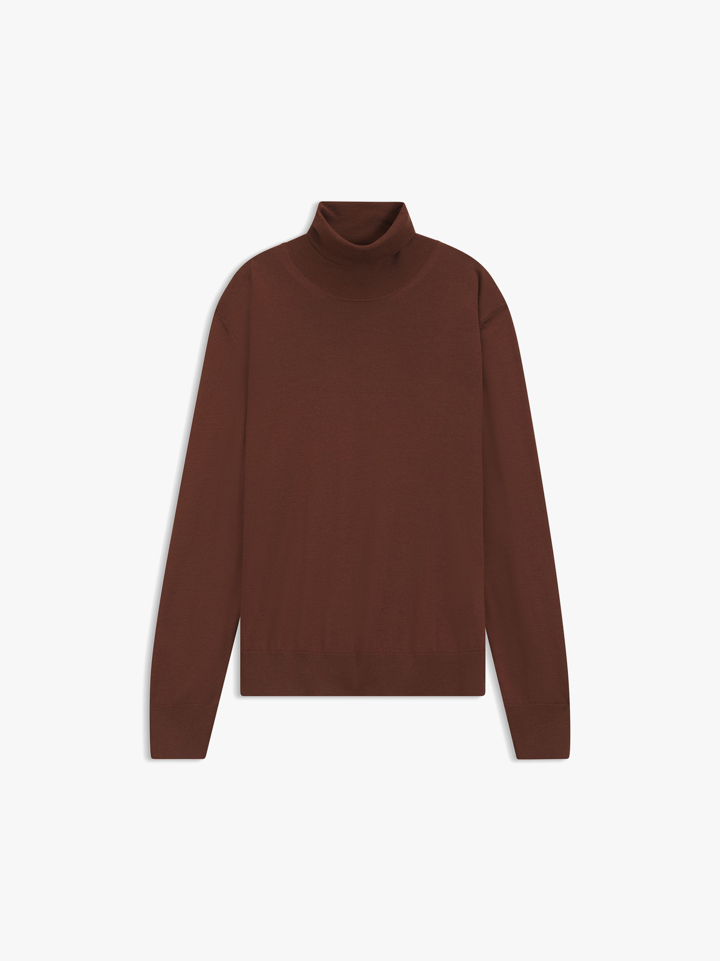 Camisola de Gola Alta em Lã