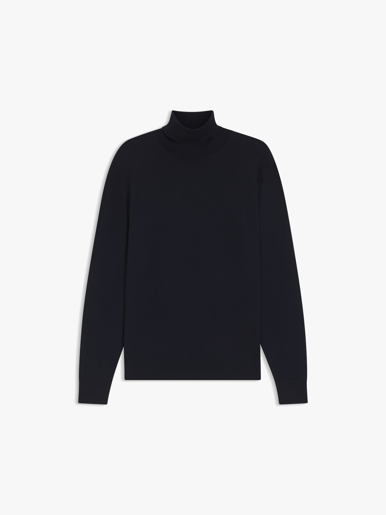 Camisola de Gola Alta em Lã