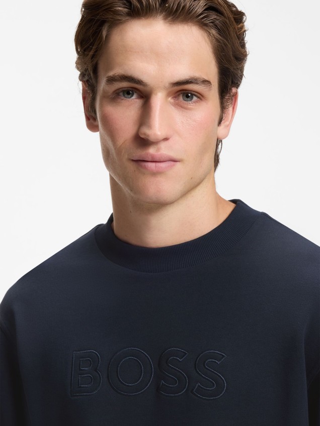 Sweatshirt com Logótipo Bordado
