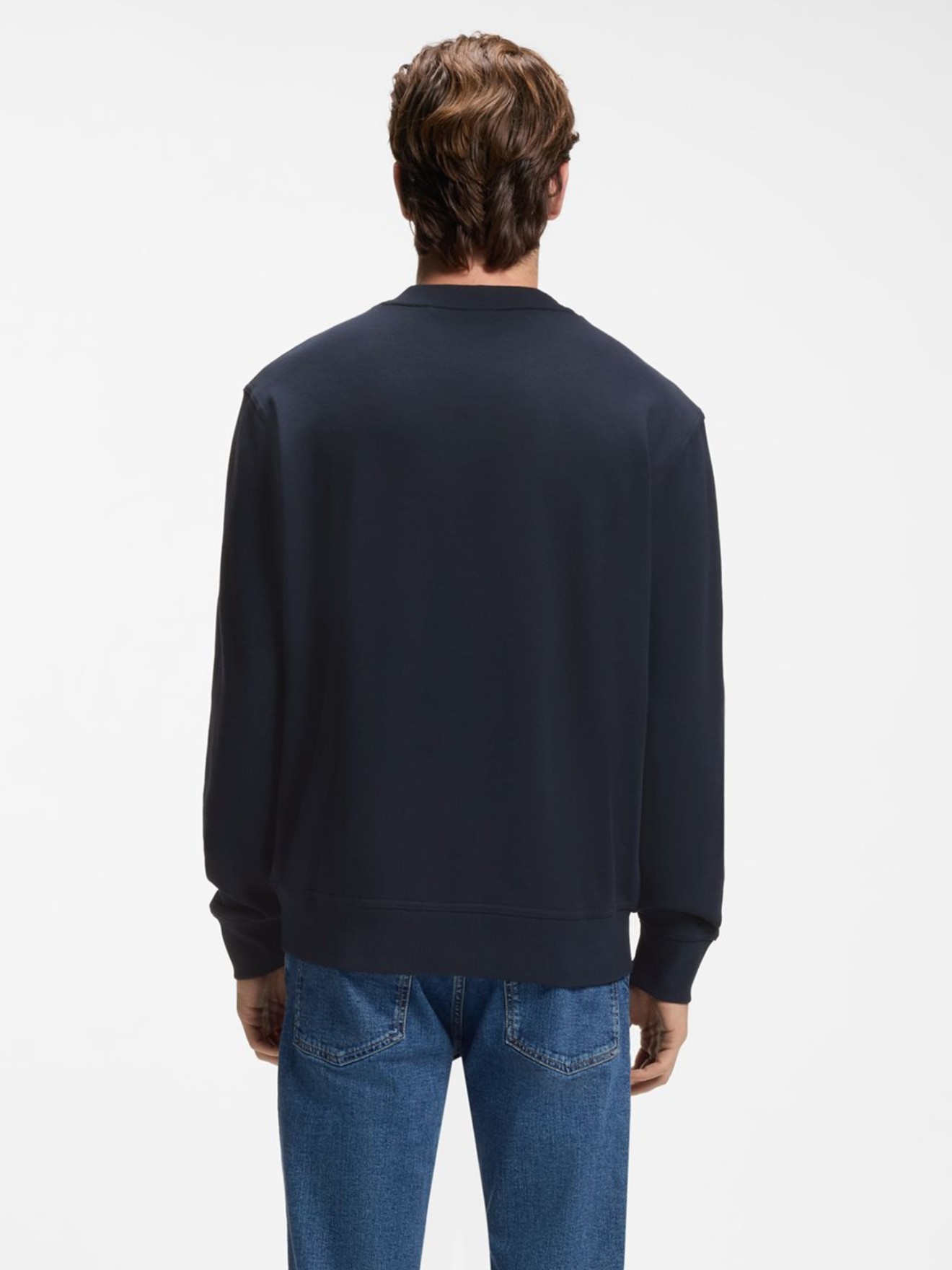 Sweatshirt com Log�tipo Bordado