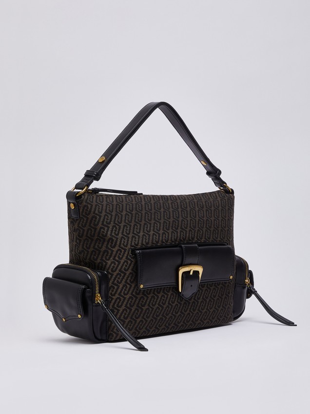 Mala Hobo Média com Monograma