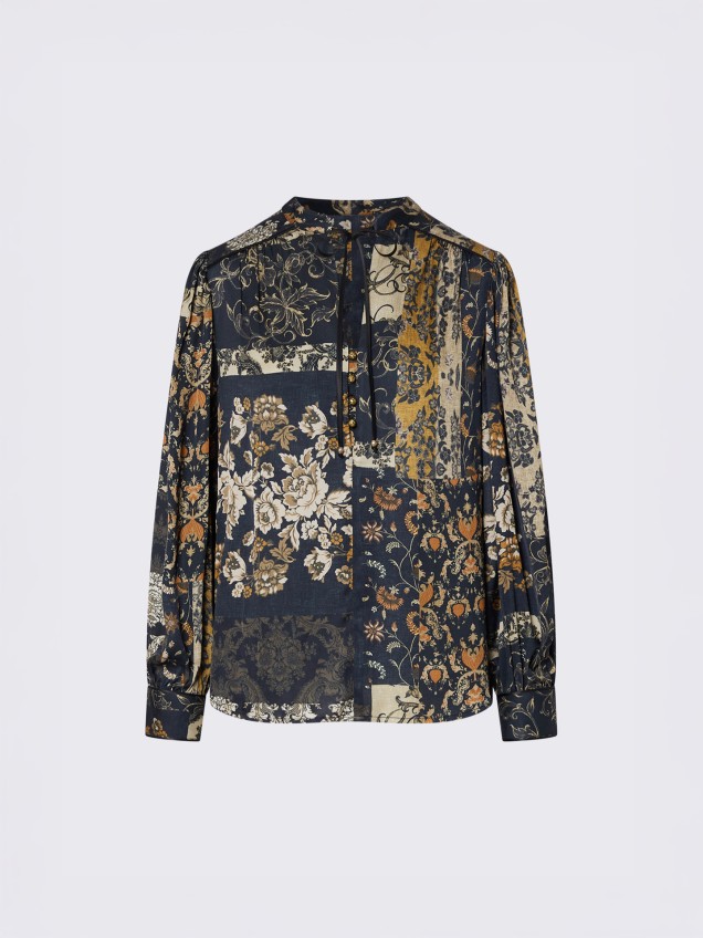 Blusa com Estampado Integral