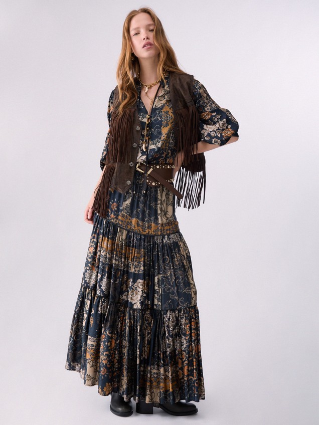 Blusa com Estampado Integral