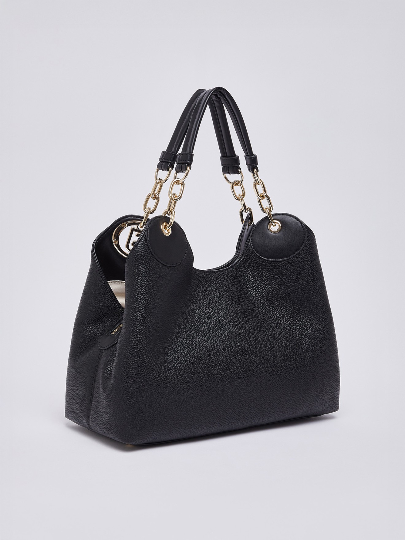 Mala Satchel M�dia com Efeito Granulado