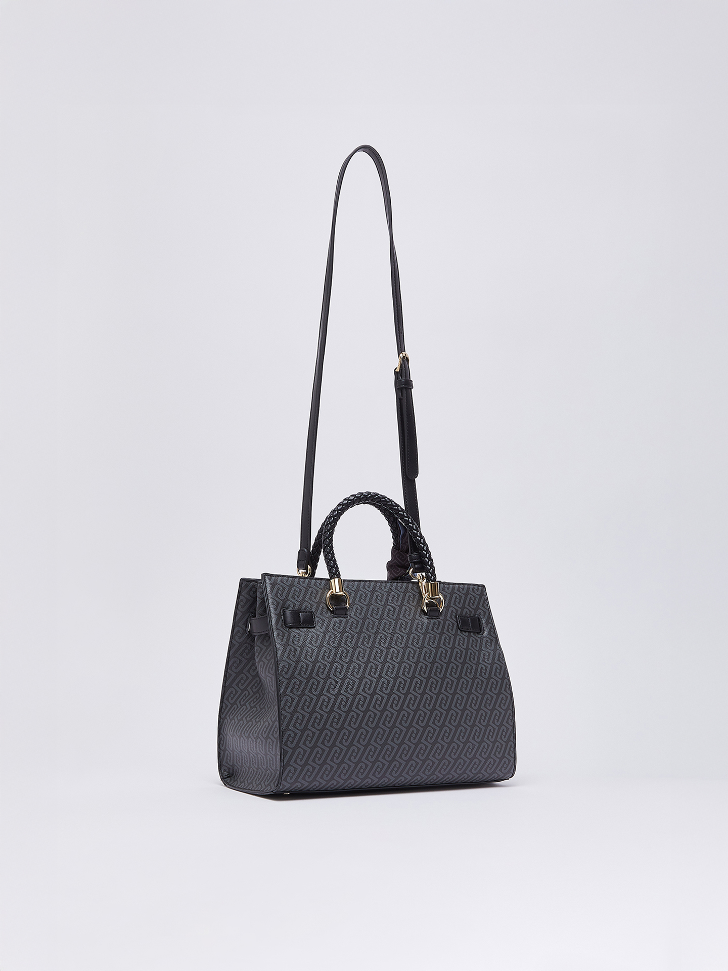 Mala Satchel Média com Lenço