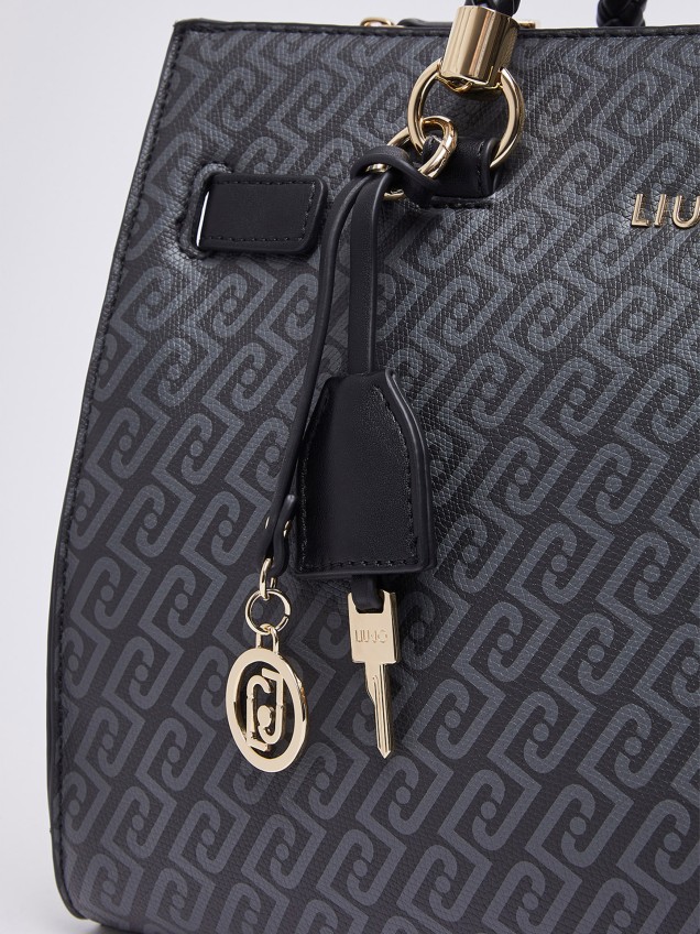 Mala Satchel Média com Lenço