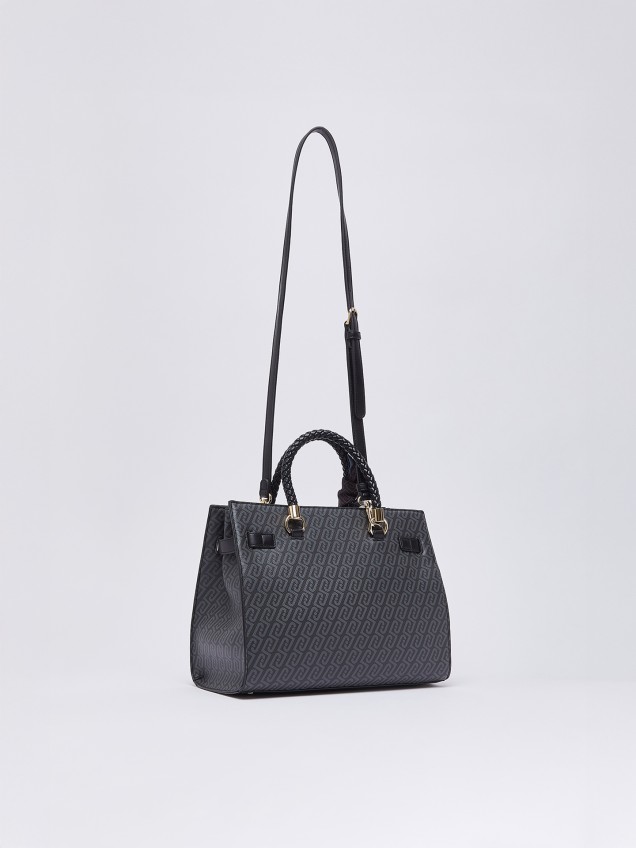 Mala Satchel Média com Lenço