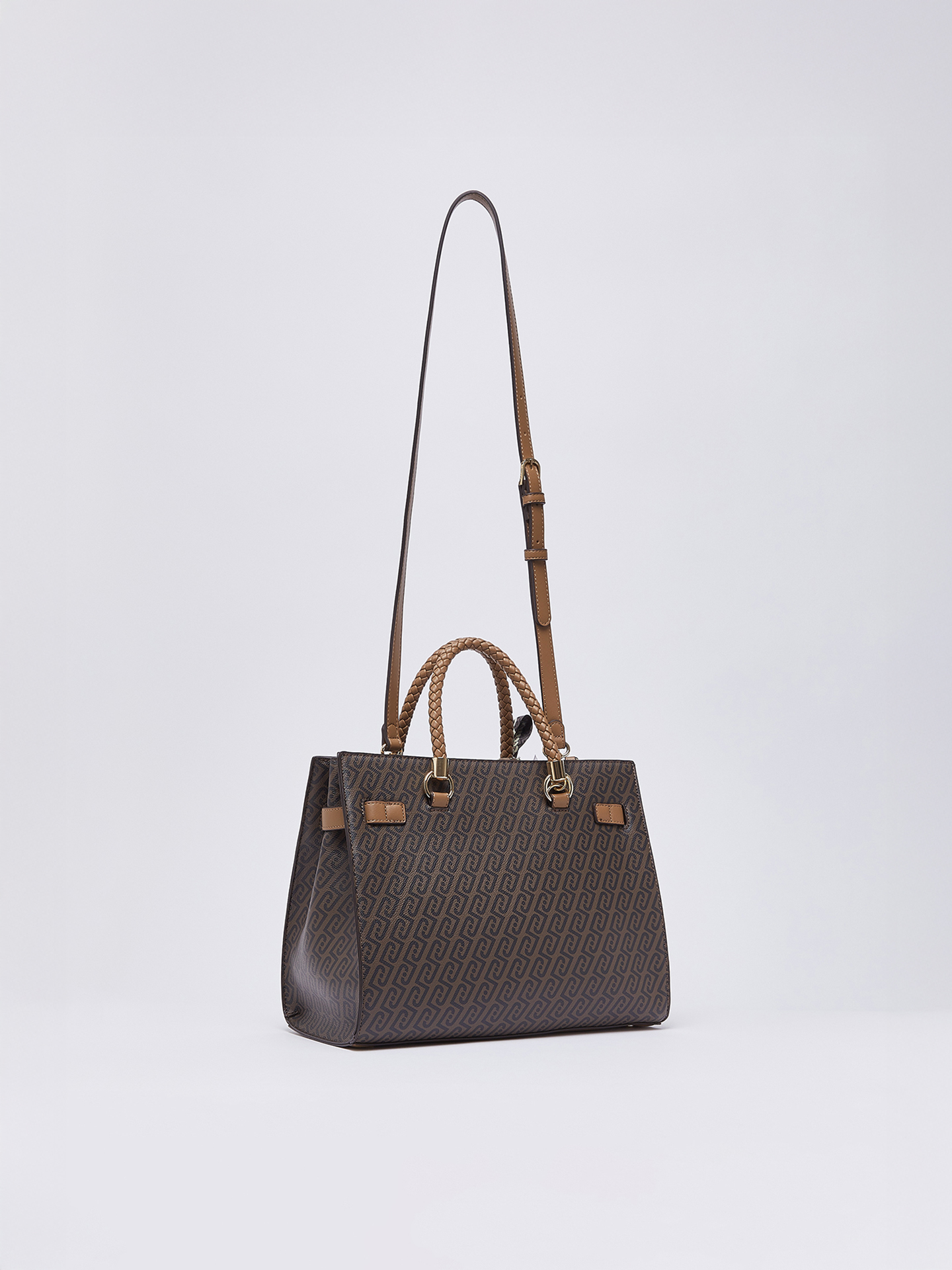 Mala Satchel Média com Lenço