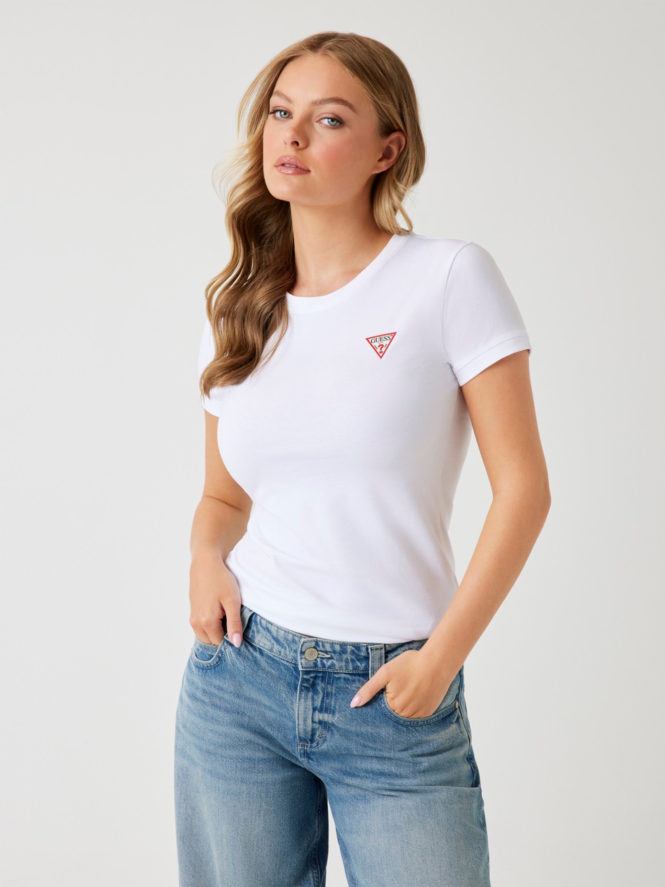 T-shirt Stretch com Log�tipo
