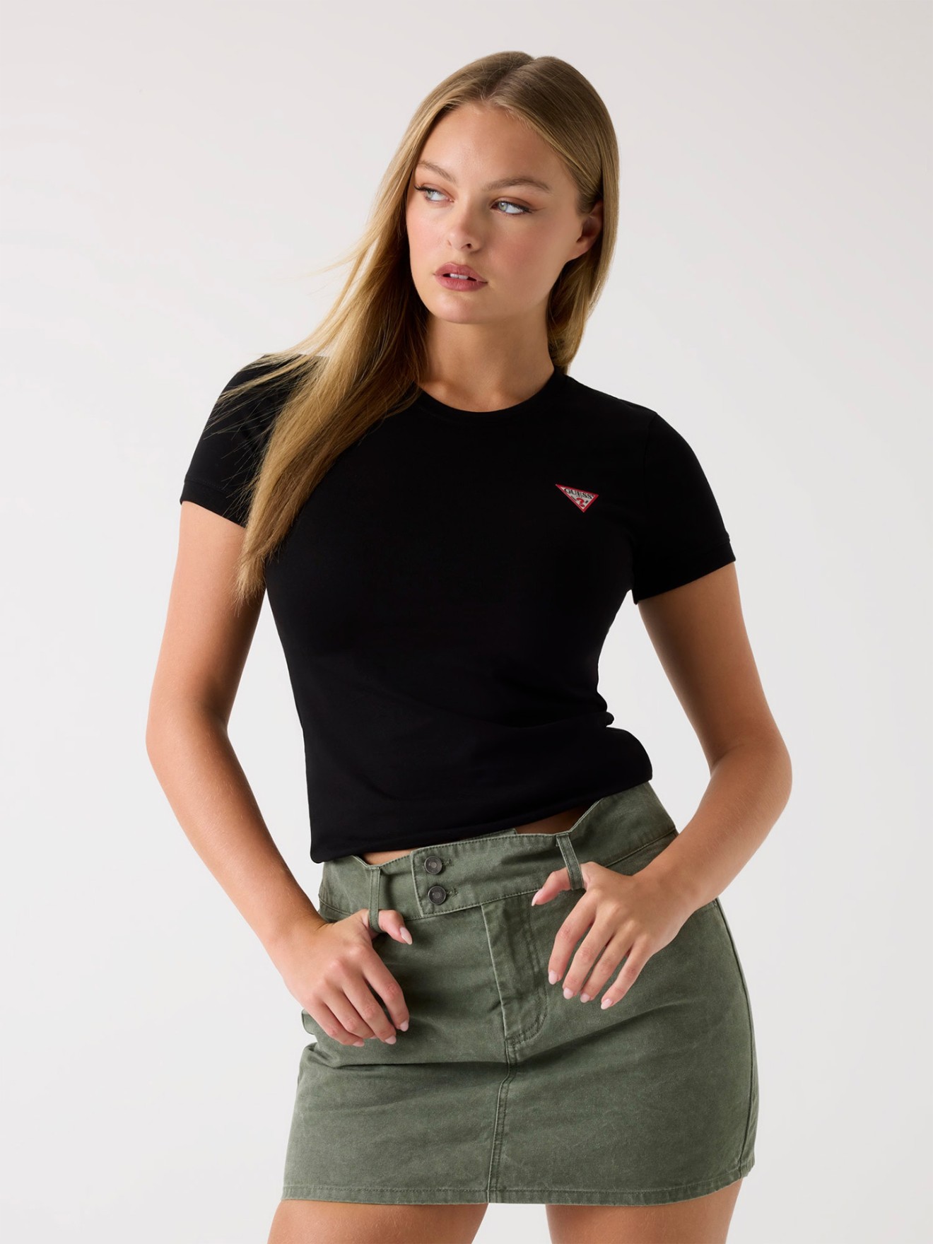 T-shirt Stretch com Log�tipo