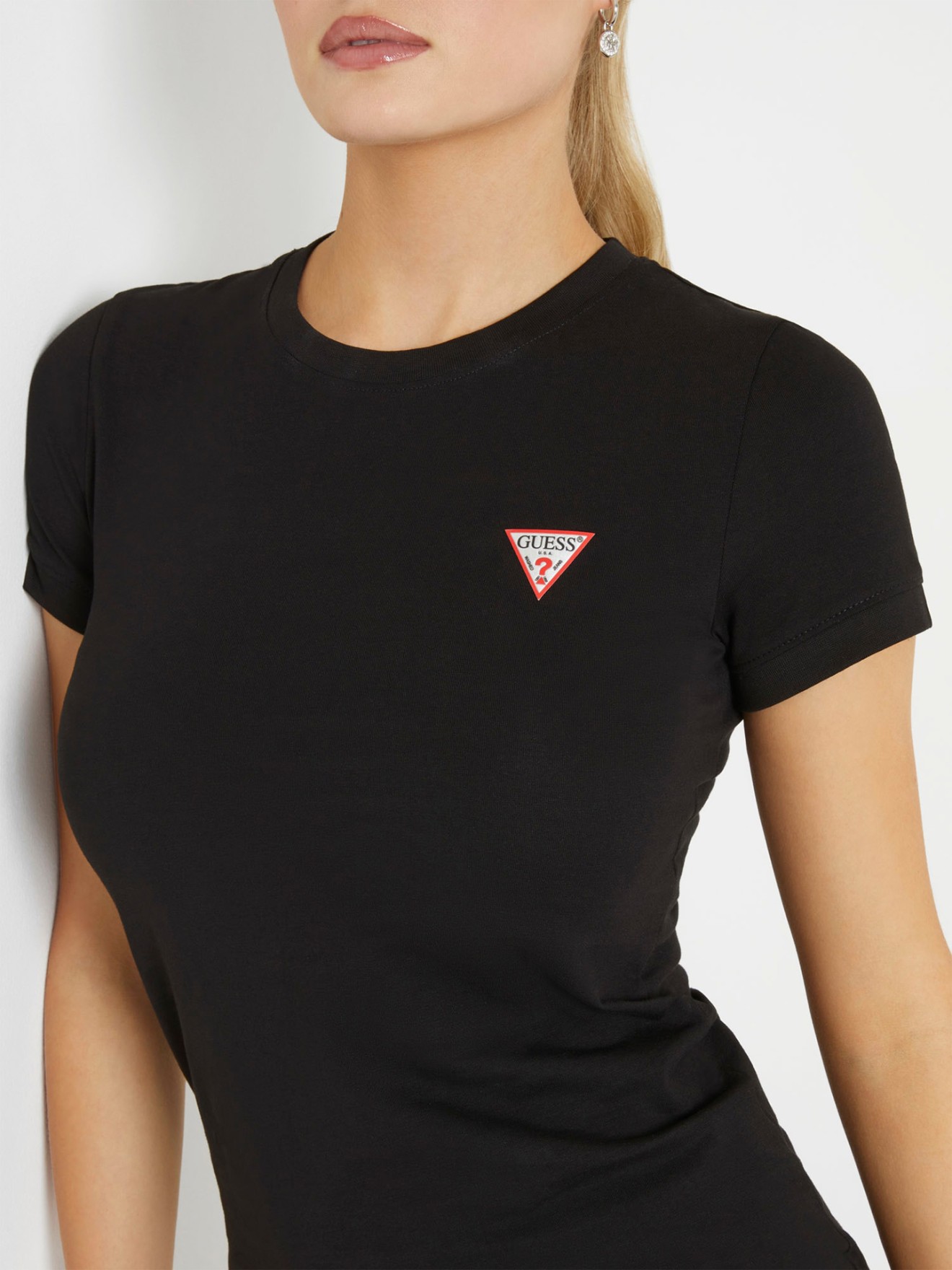 T-shirt Stretch com Log�tipo