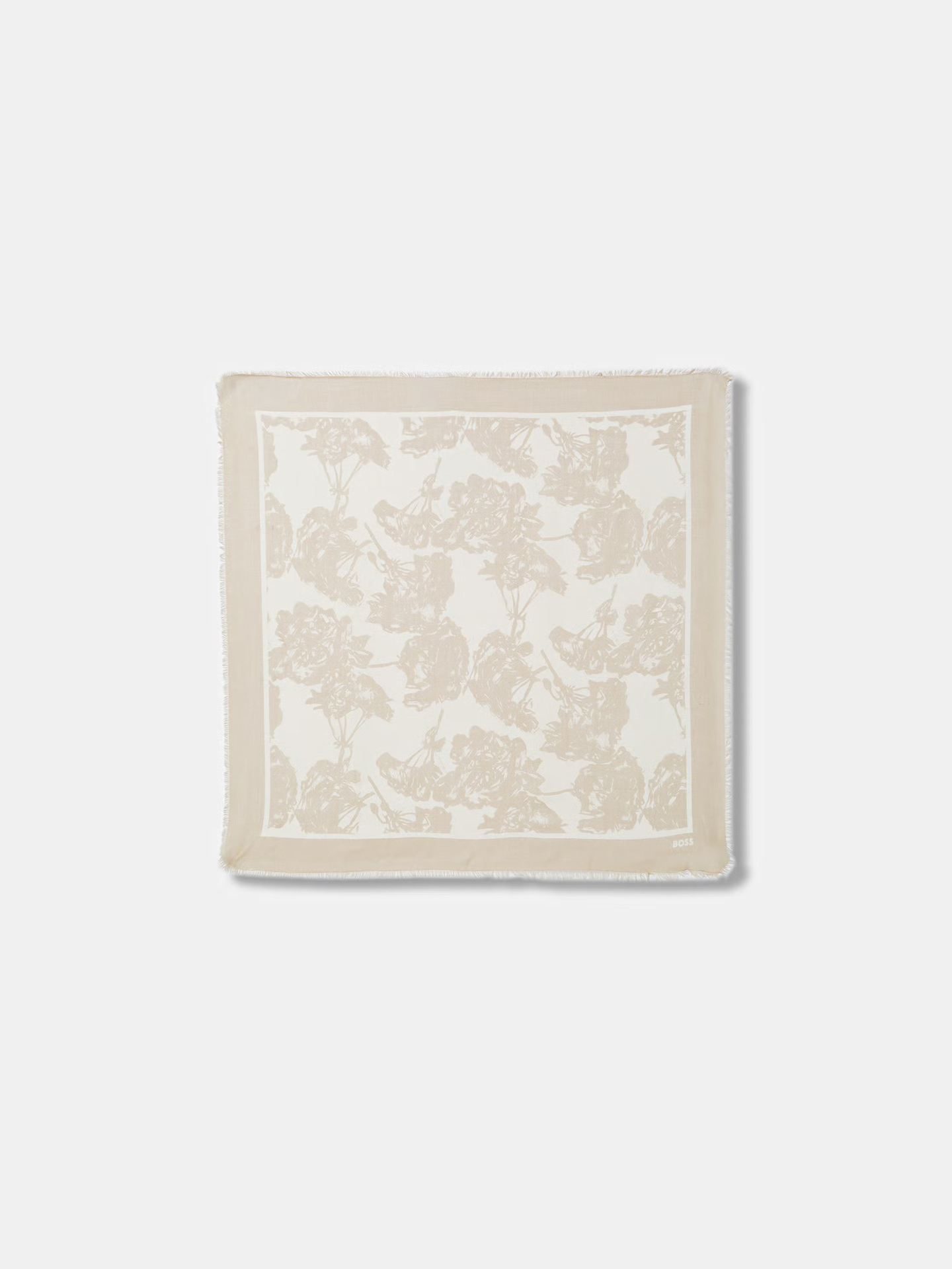 Len�o com Padr�o Floral