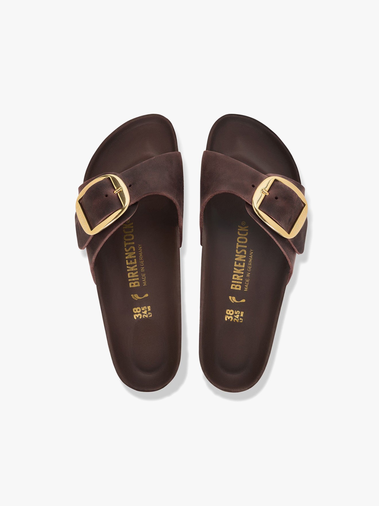 Sandálias Madrid Big Buckle Oiled