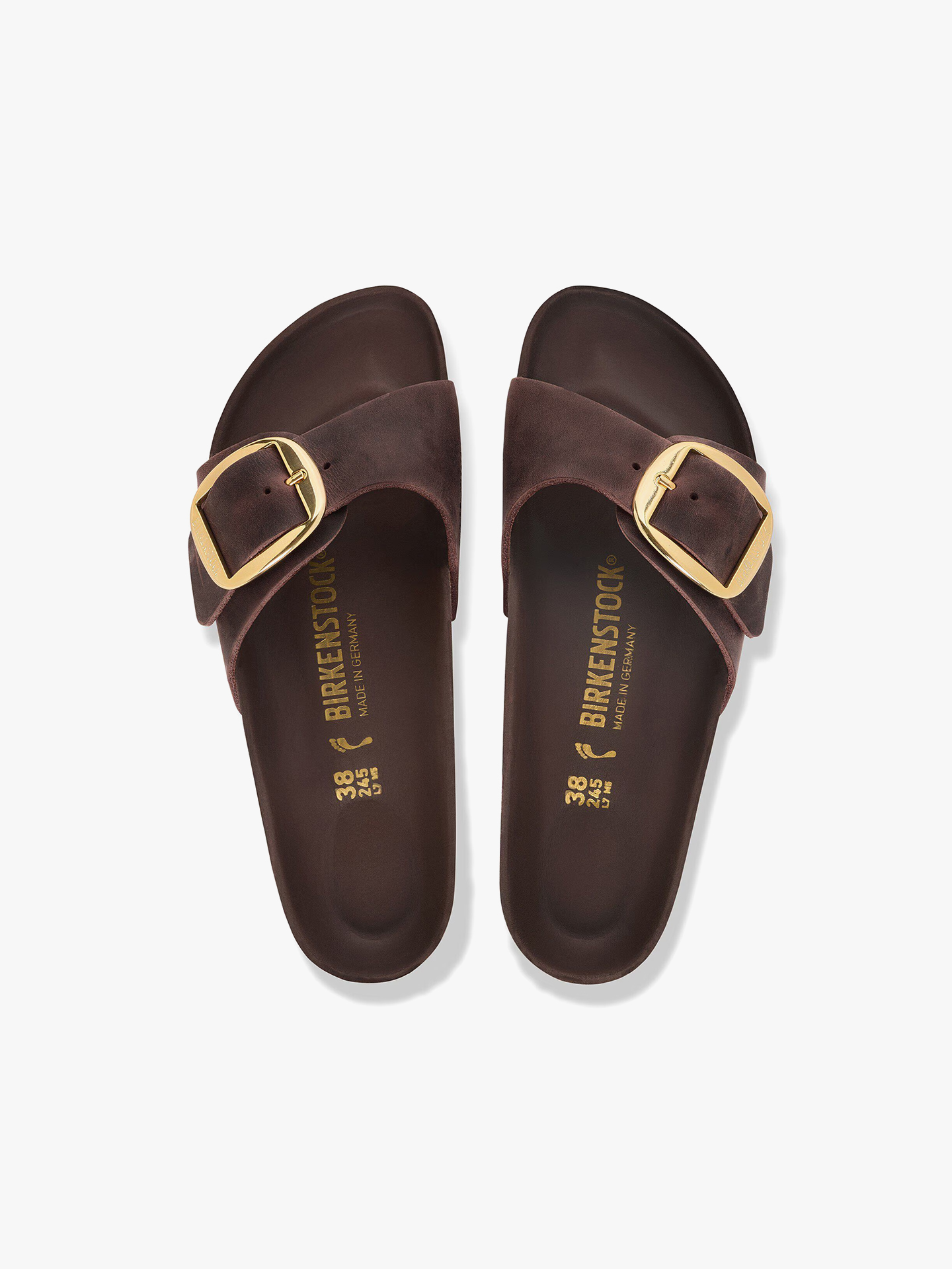Sandálias Madrid Big Buckle Oiled