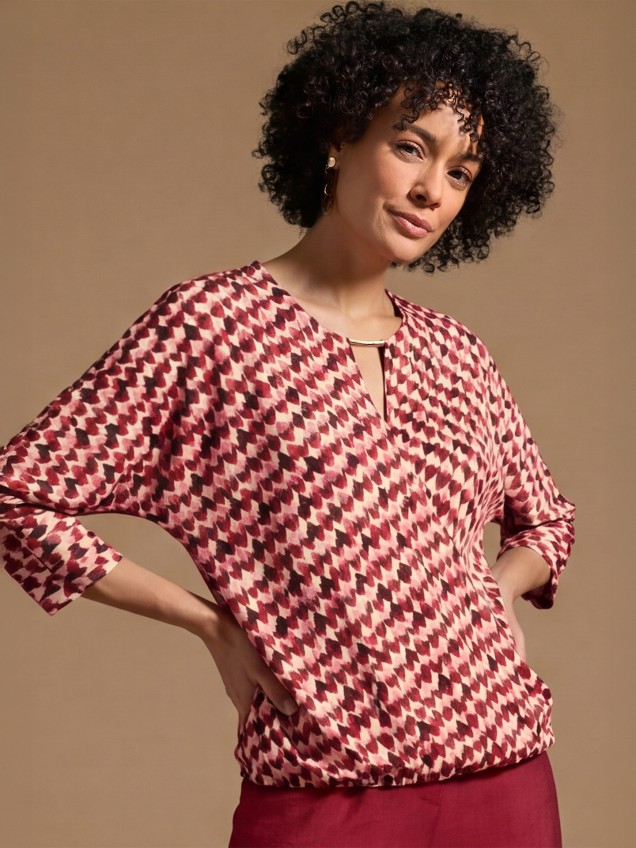Blusa Wally com Efeito Cruzado