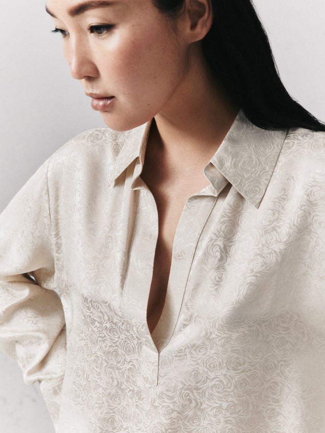 Blusa em Seda MLLALEGGIO