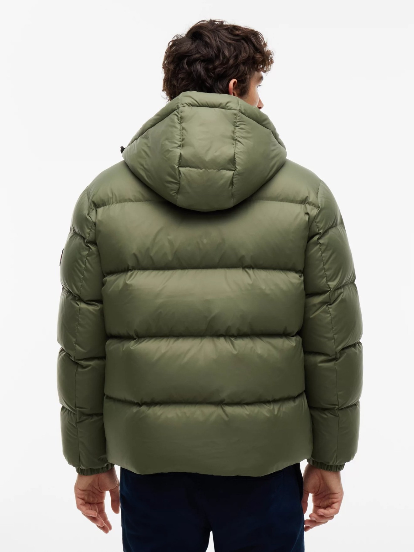 Blus�o de Penas Repelente de �gua