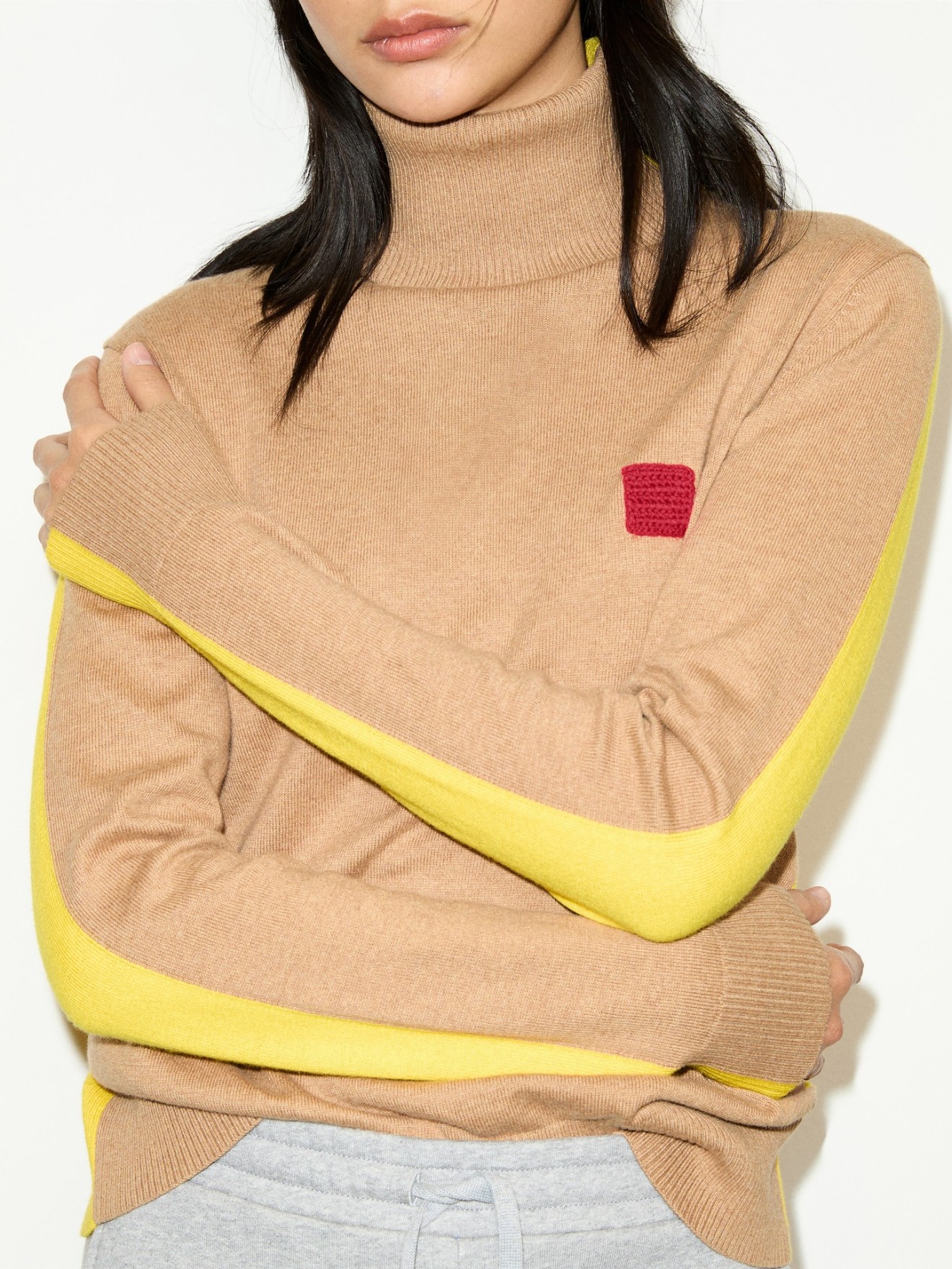 Camisola de Gola Alta MCOQUADRO