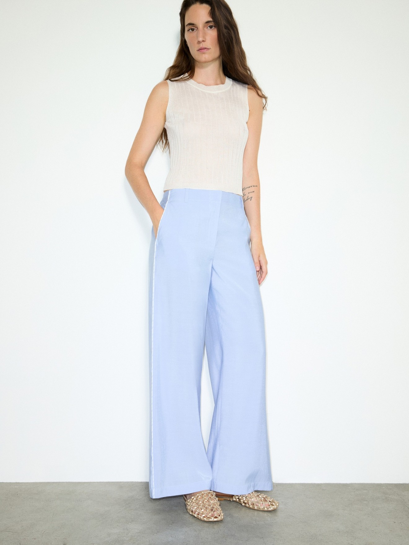 Cal�as Wide Leg MCBBABY