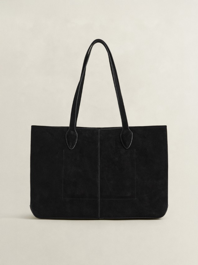 Mala Shopper em Couro
