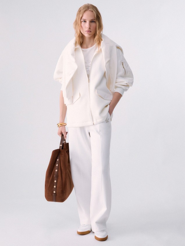 Blusão Oversize com Capuz