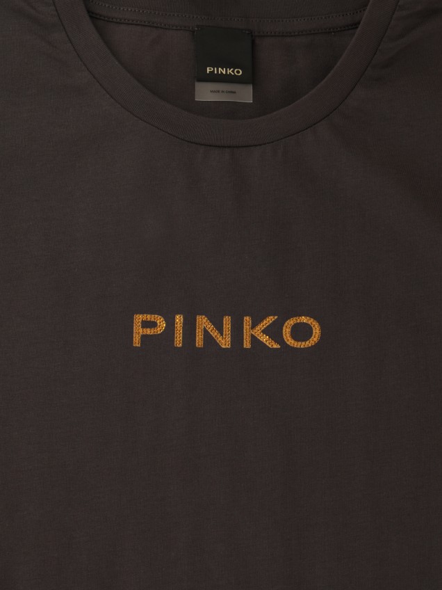 T-shirt com Strass