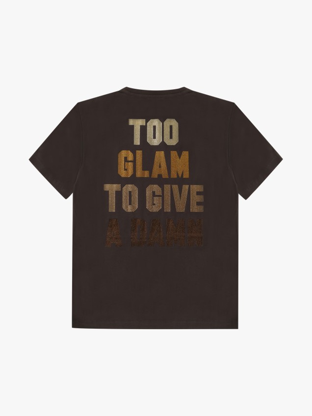 T-shirt com Strass