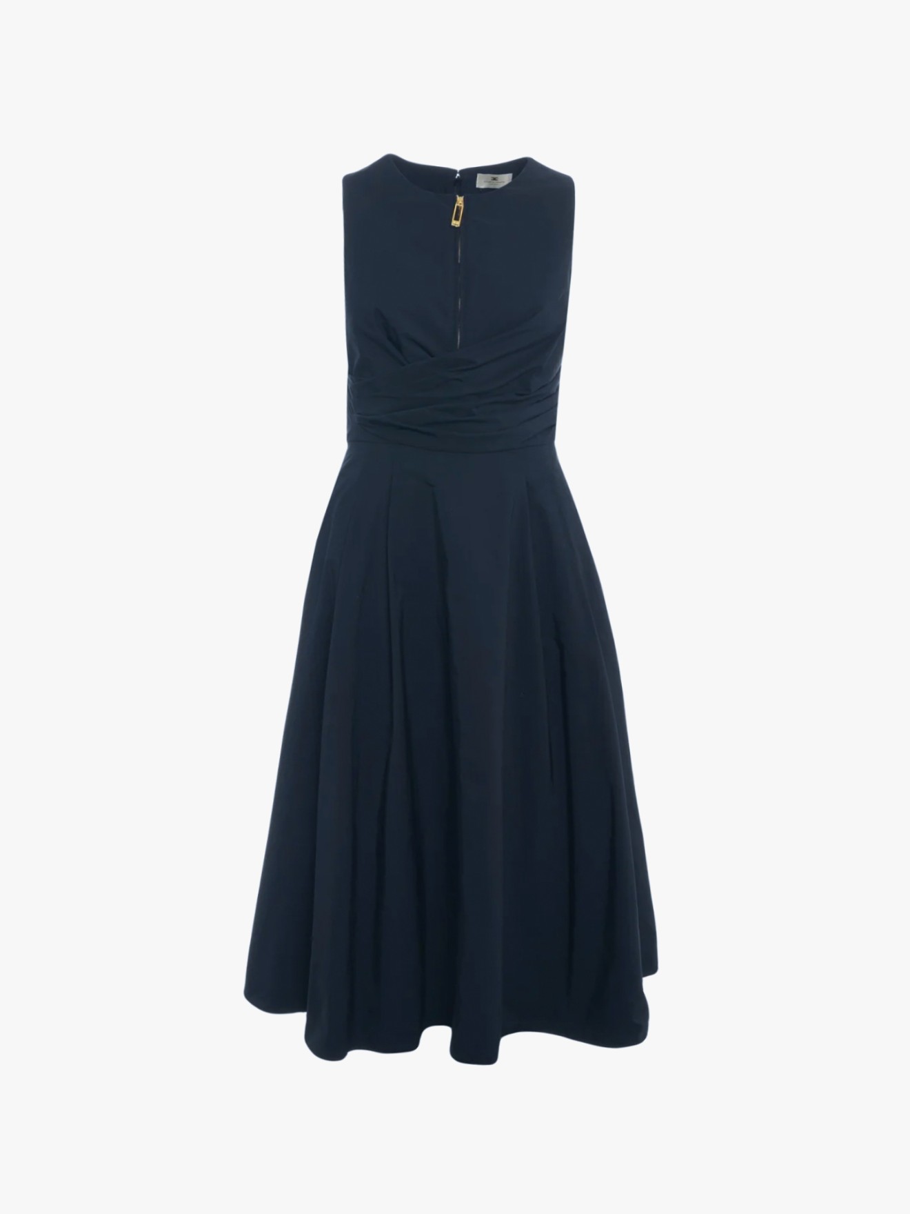 Vestido em Voile de Tafetá