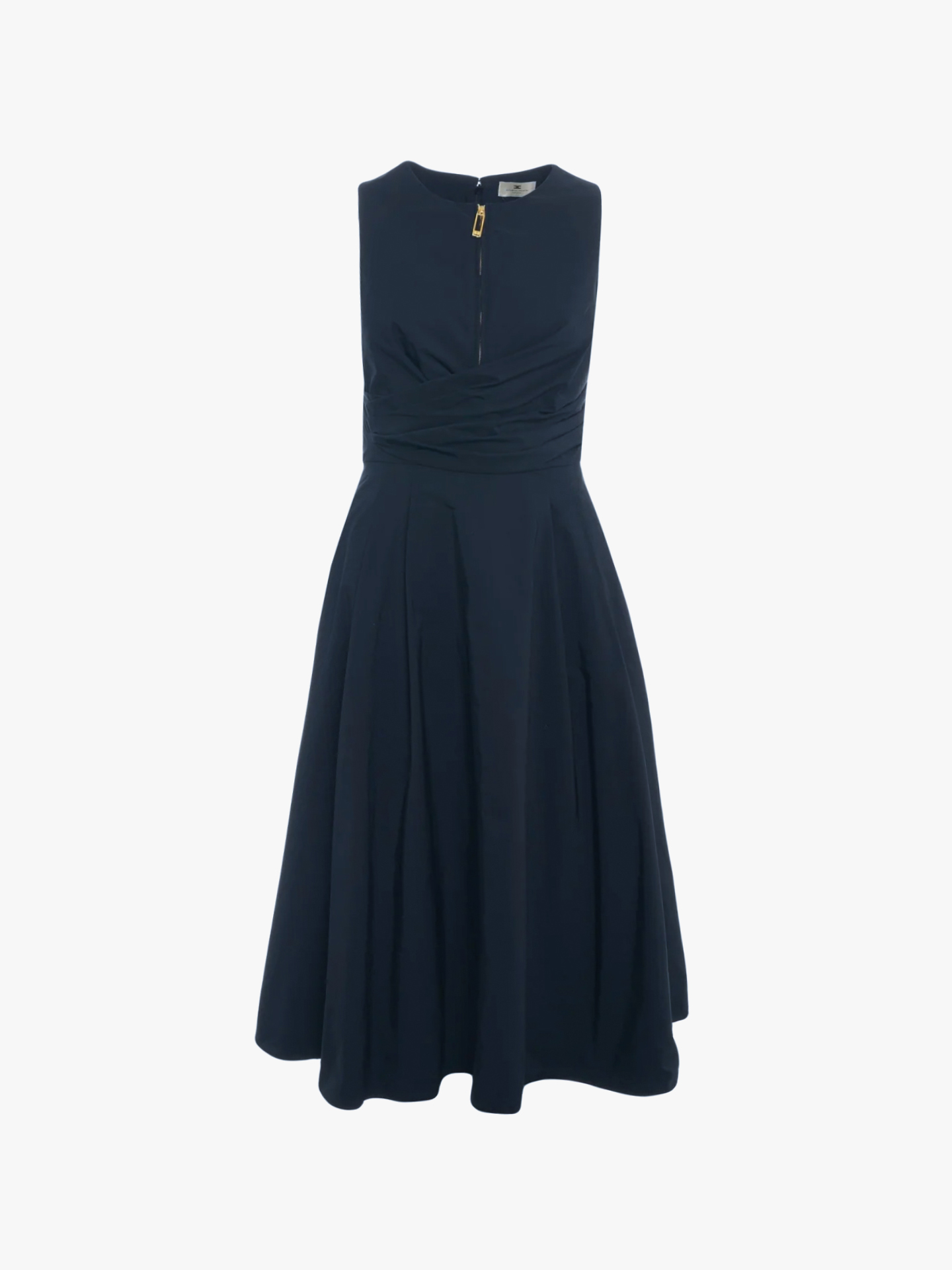 Vestido em Voile de Tafetá