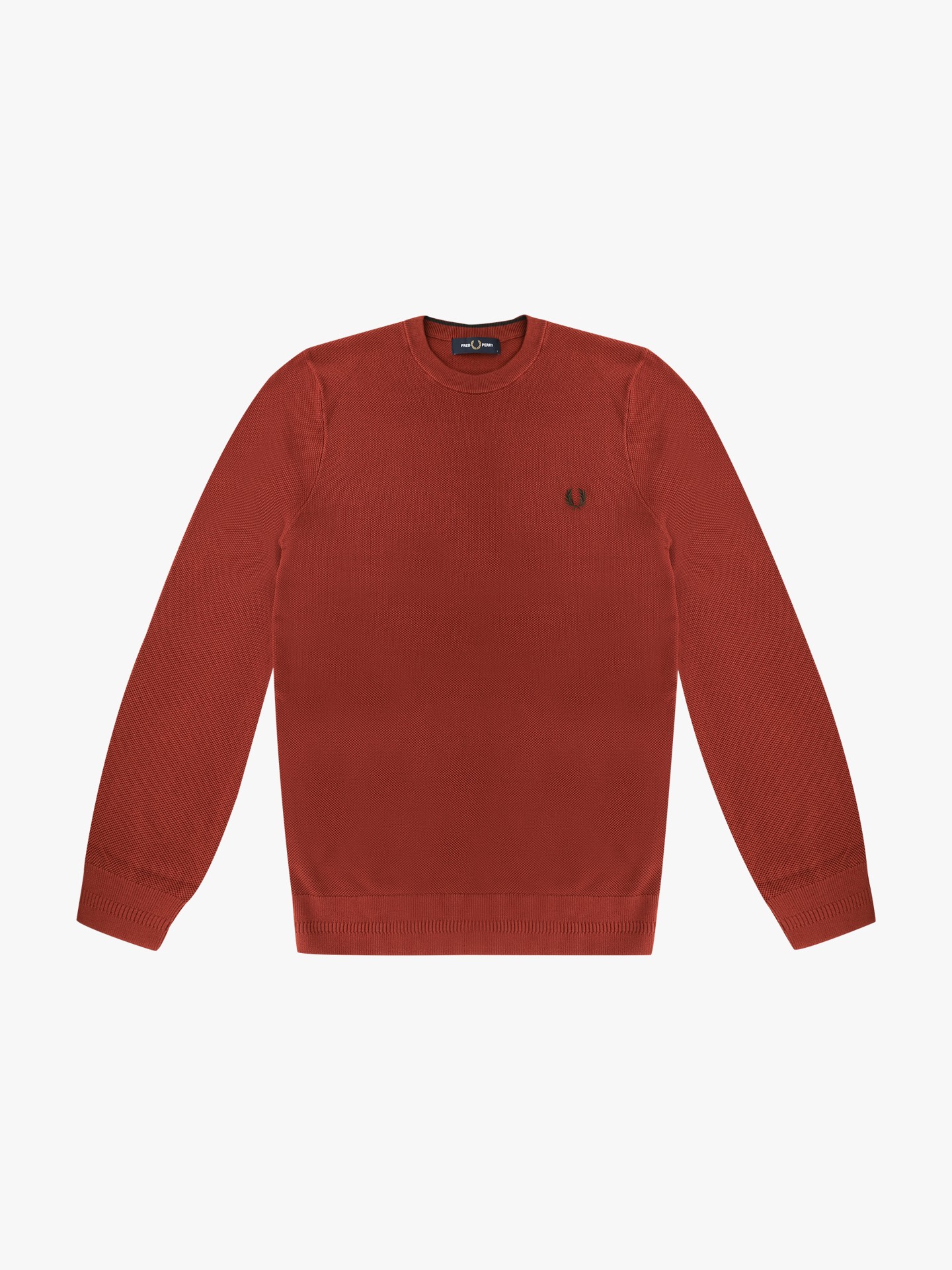 Camisola com Pespontos em Piqué