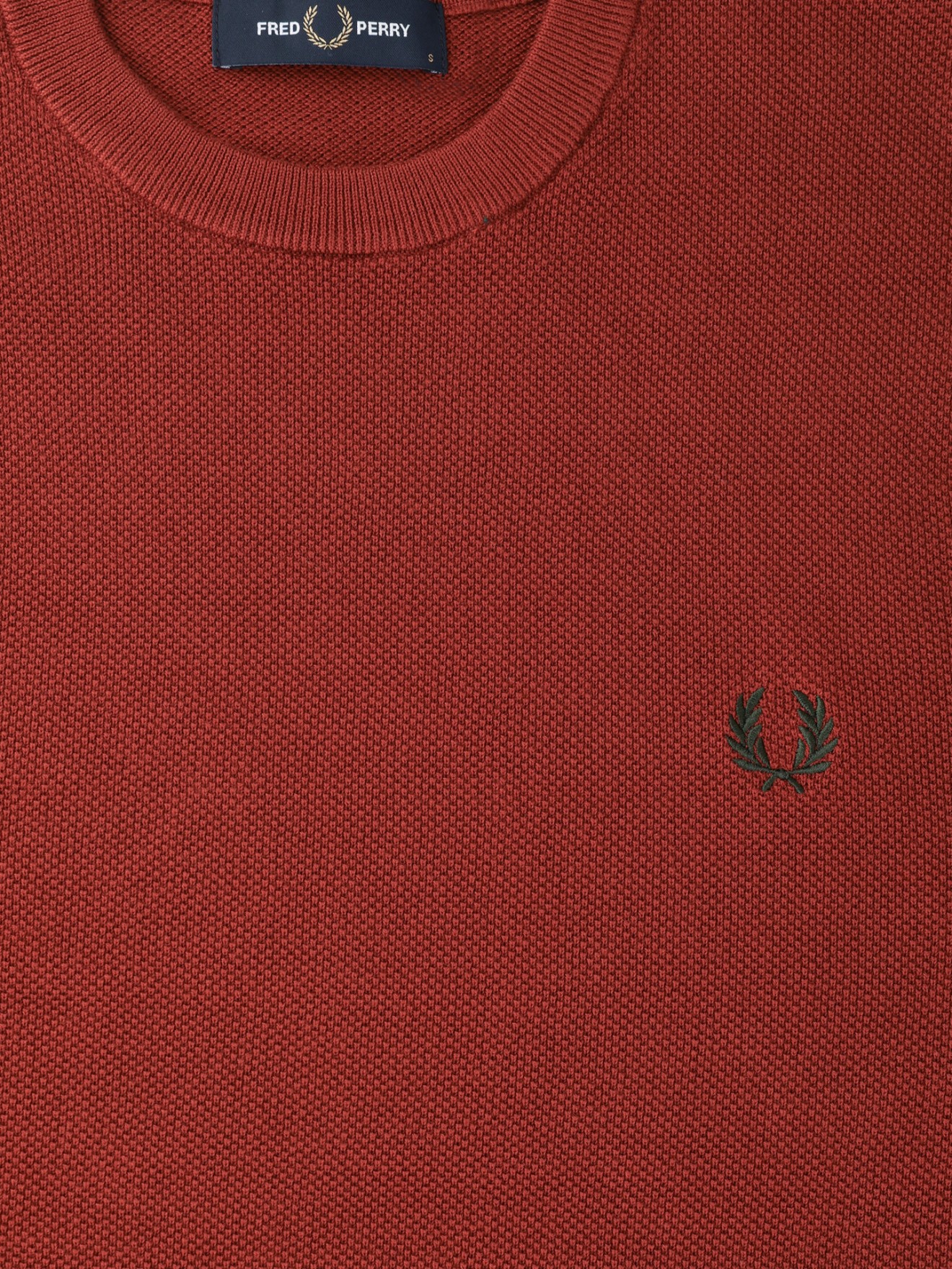 Camisola com Pespontos em Piqué
