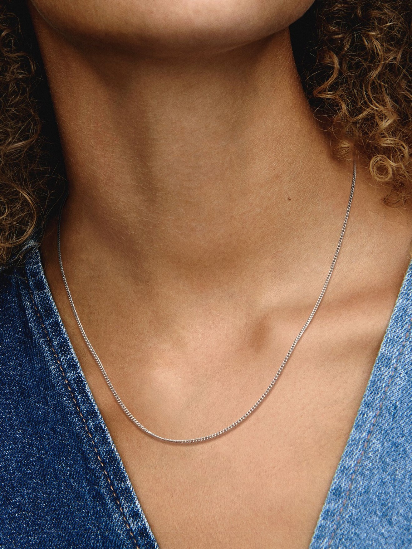 Colar Curb Chain