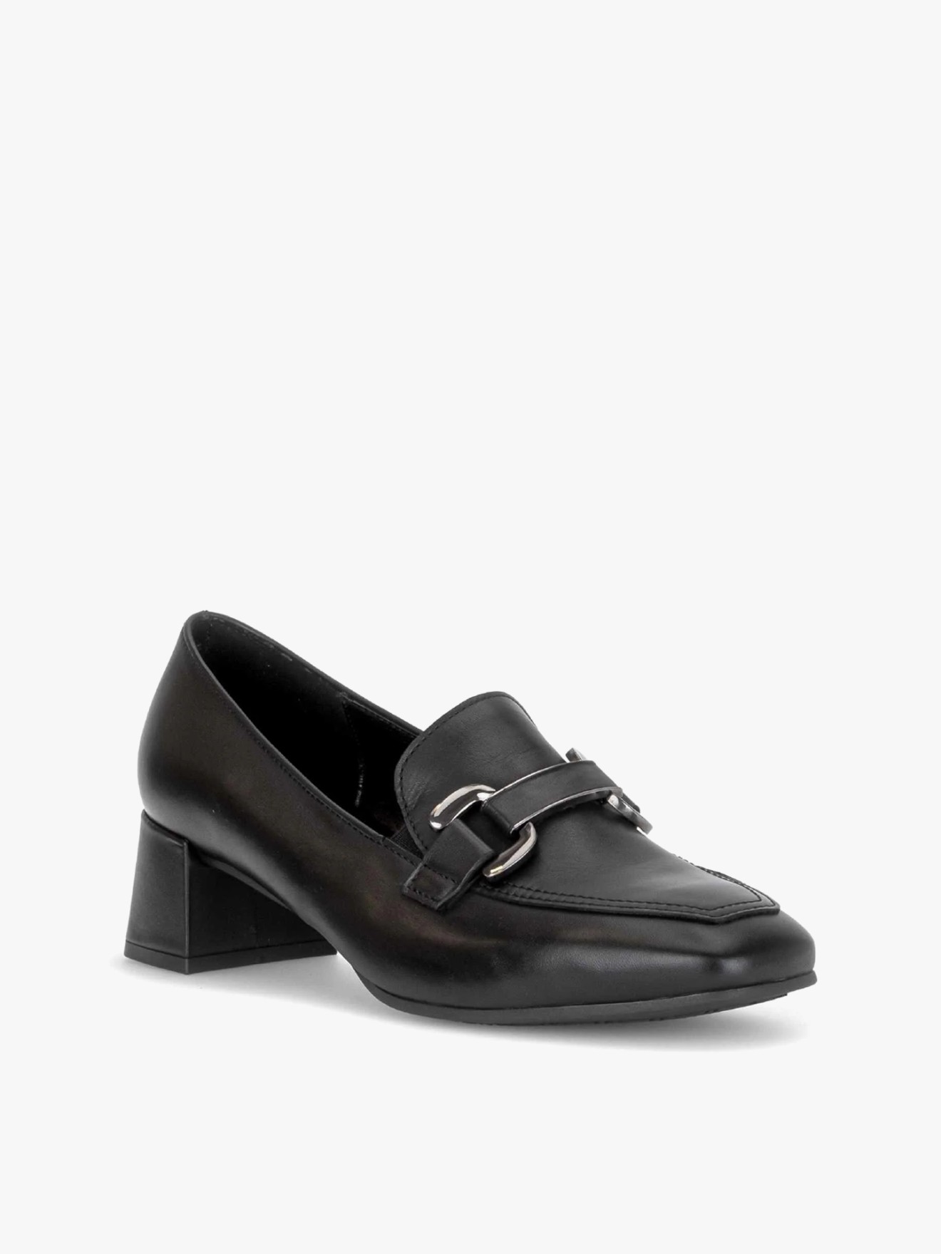 Sapatos de Salto em Pele