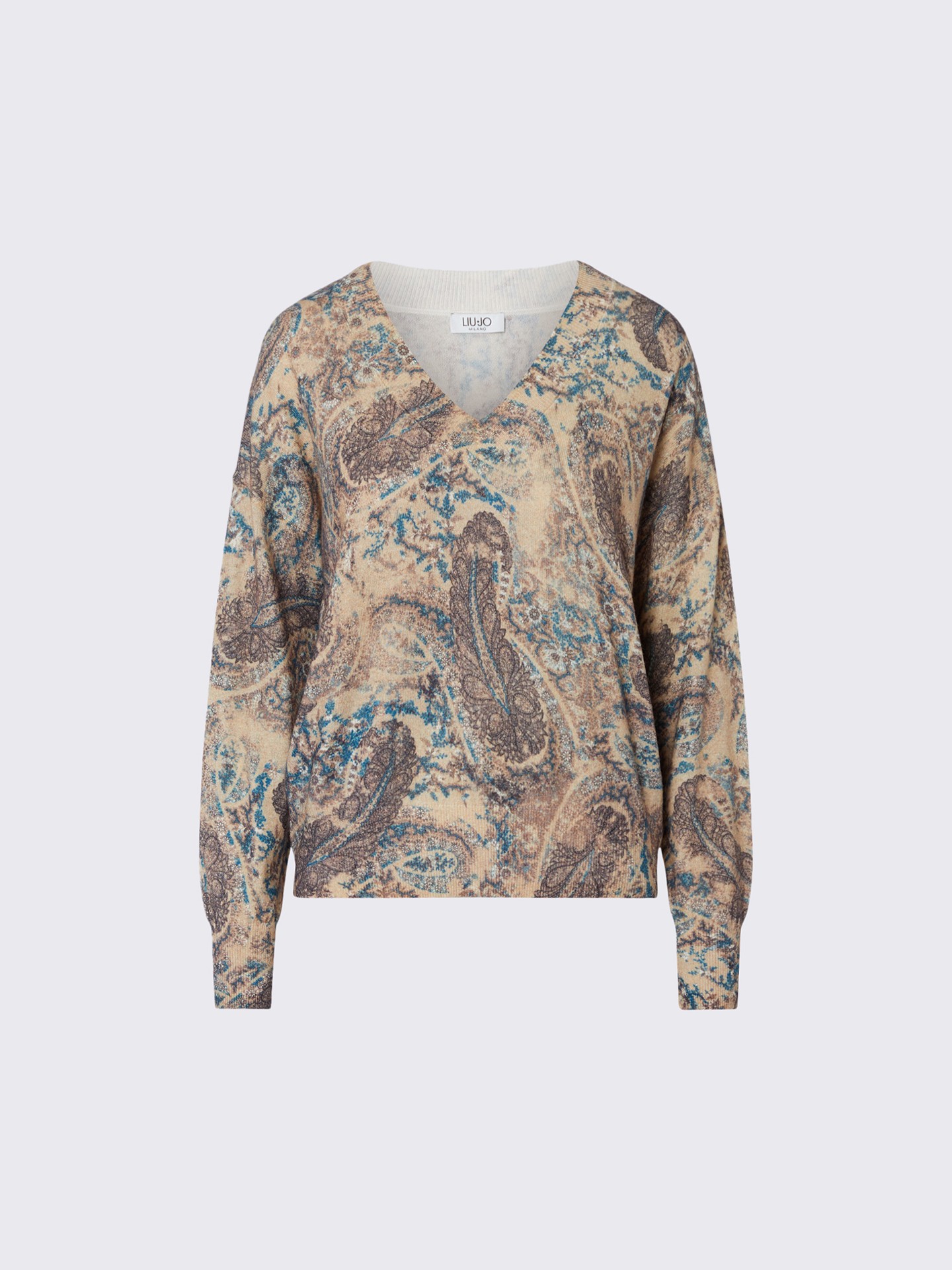 Camisola de Malha com Decote em V