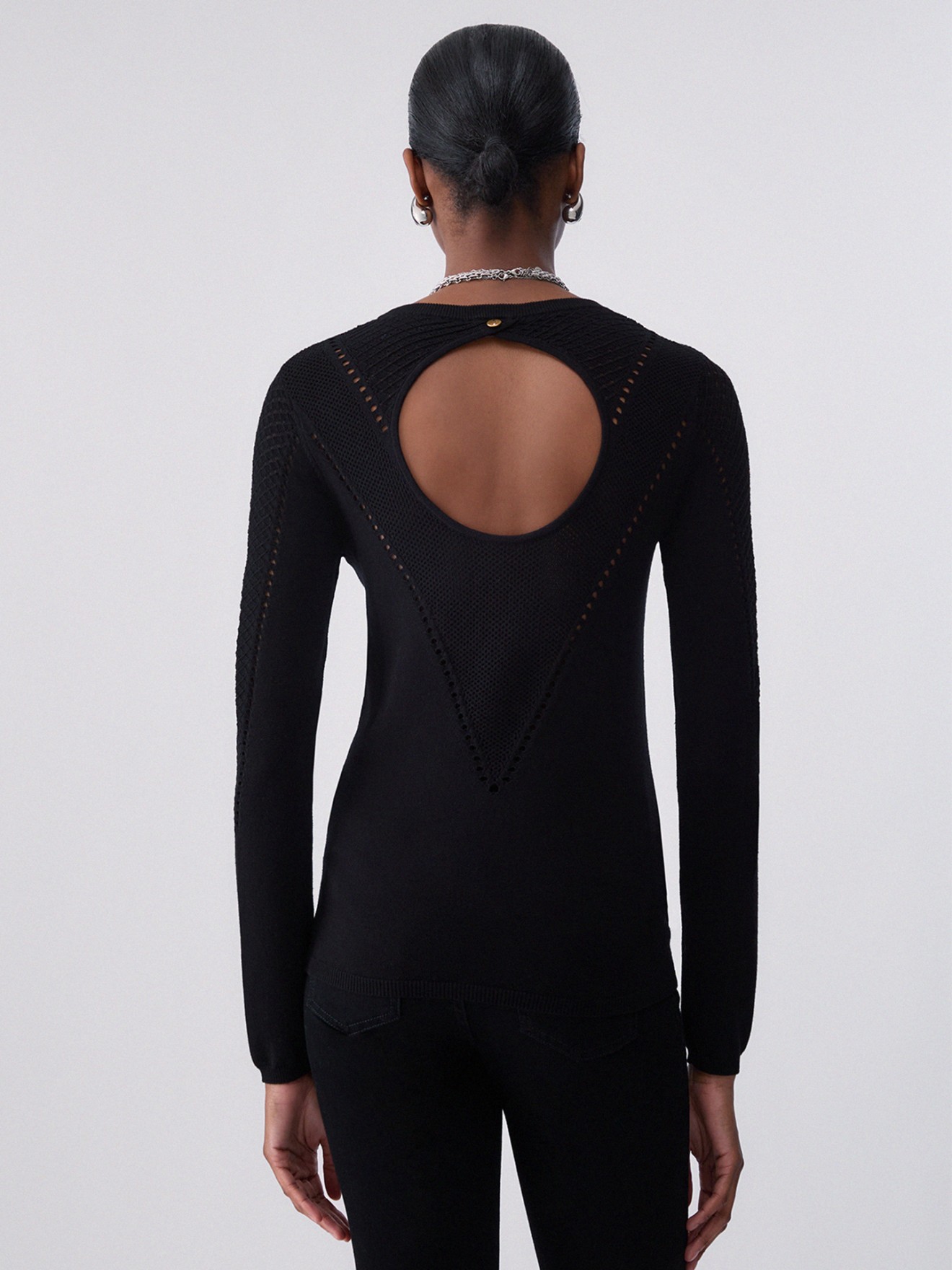 Top de Malha com Cut-out