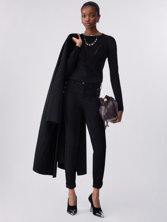 Top de Malha com Cut-out